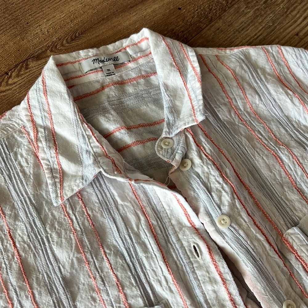 Soft Striped Button Down - image 2